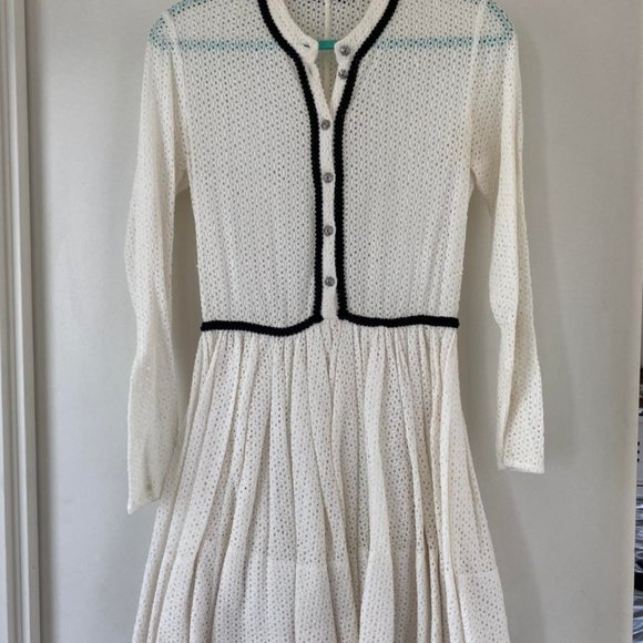 Maje Rayane Dress in Creamy white - Picture 3 of 6